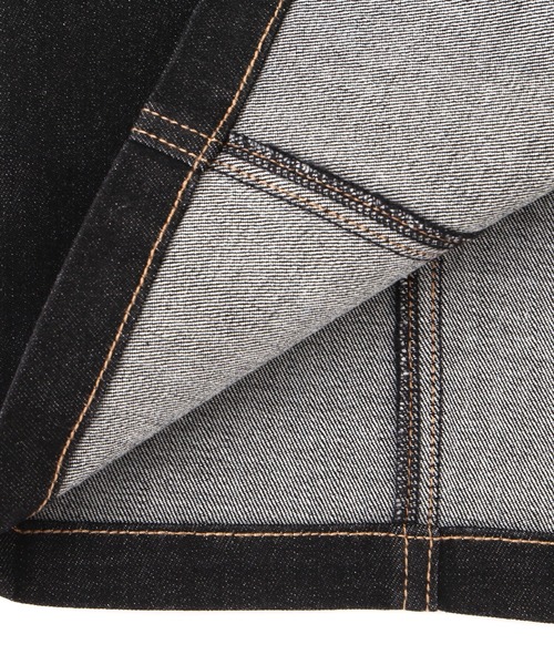 PROPORTION BODY DRESSING(プロポーションボディドレッシング)の「フロントファスナーデニムタイト / 1212220802(スカート・レディース・ブラック/ダークネイビー・SMALL/MEDIUM)」の6枚目の写真