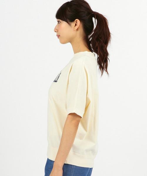 coen（コーエン）の「ロゴドルマンカットソー（Tシャツ/カットソー・レディース・ライトグレー/クリーム/ネイビー・FREE）」の10枚目の写真