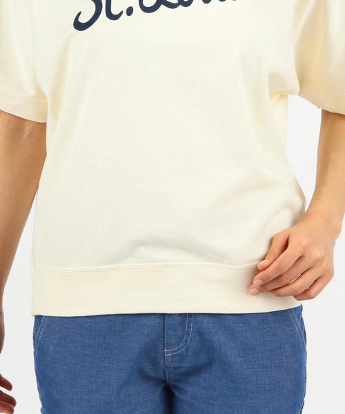 coen（コーエン）の「ロゴドルマンカットソー（Tシャツ/カットソー・レディース・ライトグレー/クリーム/ネイビー・FREE）」の14枚目の写真