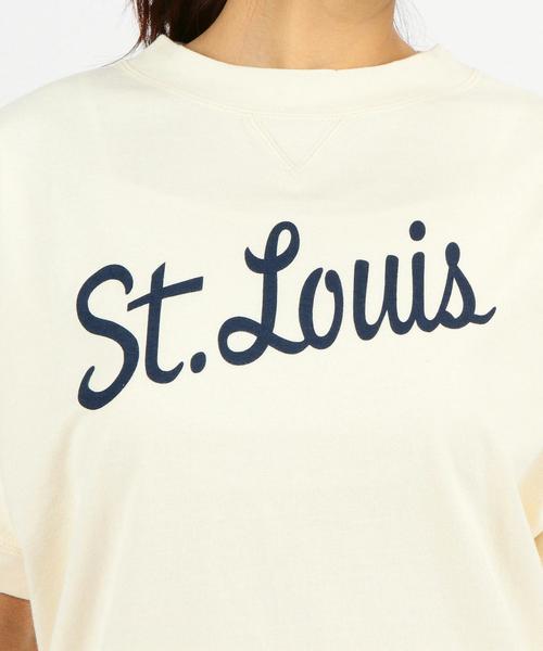 coen（コーエン）の「ロゴドルマンカットソー（Tシャツ/カットソー・レディース・ライトグレー/クリーム/ネイビー・FREE）」の4枚目の写真