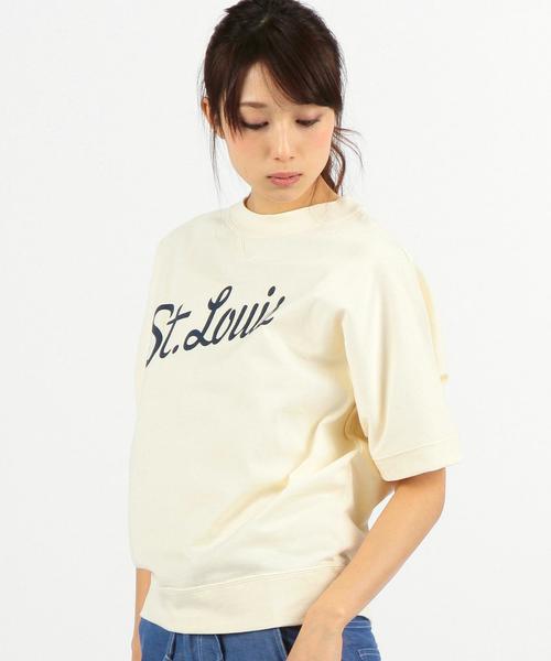 coen（コーエン）の「ロゴドルマンカットソー（Tシャツ/カットソー・レディース・ライトグレー/クリーム/ネイビー・FREE）」の18枚目の写真