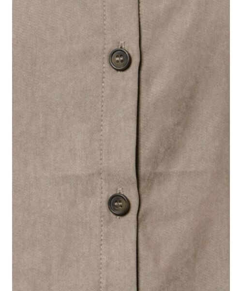 EMODA(エモダ)の「ビッグカラーシャツワンピース(ワンピース・レディース・ブラック/ベージュ/グレー/ブルー・FREE)」の19枚目の写真