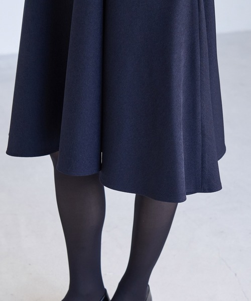 ROPE' PICNIC（ロペピクニック）の「ラナテックフィット＆フレアワンピース（ワンピース・レディース・グレー/ブラウン/ネイビー・38/40）」の11枚目の写真