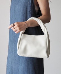 Riberry | ツイストワンハンドルスクエアバッグ(ハンドバッグ)