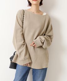 Spick & Span | ≪予約≫ルーズワッフルロンTEE(Tシャツ/カットソー)