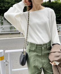 Spick & Span | ≪予約≫ルーズワッフルロンTEE(Tシャツ/カットソー)