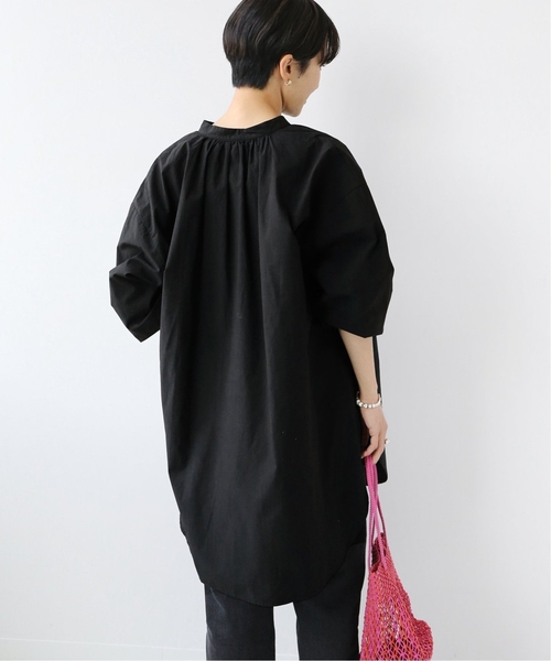 JOURNAL STANDARD relume(ジャーナルスタンダード レリューム)の「■《追加2》コットンタイプライターギャザーブラウス(シャツ/ブラウス・レディース・ホワイト/ブラック/ブルー系その他・FREE)」の7枚目の写真