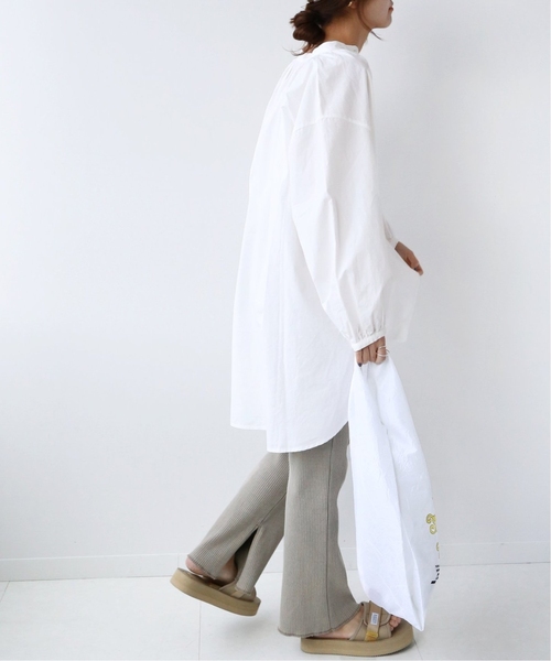 JOURNAL STANDARD relume(ジャーナルスタンダード レリューム)の「■《追加2》コットンタイプライターギャザーブラウス(シャツ/ブラウス・レディース・ホワイト/ブラック/ブルー系その他・FREE)」の9枚目の写真