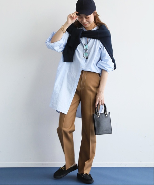 JOURNAL STANDARD relume(ジャーナルスタンダード レリューム)の「■《追加2》コットンタイプライターギャザーブラウス(シャツ/ブラウス・レディース・ホワイト/ブラック/ブルー系その他・FREE)」の20枚目の写真