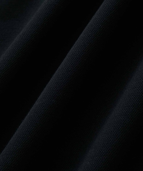 ADAM ET ROPE'（アダムエロペ）の「鹿の子ダンボール オーバーサイズ ハーフジップ プルオーバー（パーカー・メンズ・グレー系その他/ブラック・L/M）」の12枚目の写真