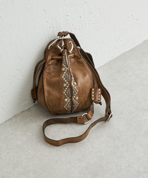 BEARDSLEY(ビアズリー)の「《CAMPOMAGGI》ショルダーバッグ(ショルダーバッグ・レディース・カーキ/キャメル・FREE)」の1枚目の写真