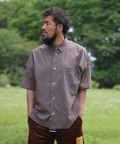 NATAL DESIGN 半袖シャツ M グレー NATAL DESIGN 半袖シャツ M グレー NATAL DESIGN 半袖シャツ M グレー