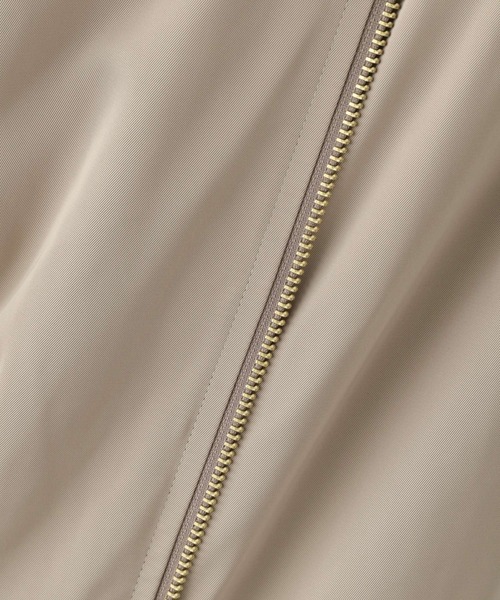 GLOBAL WORK(グローバルワーク)の「軽やか撥水MA-1/295888(MA-1・レディース・アイボリー/ブラック/モカ・MEDIUM/LARGE)」の18枚目の写真