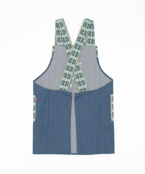 チチカカ（チチカカ）の「ネイティブデニムエプロン（エプロン・レディース・ブルー/ネイビー・FREE）」の18枚目の写真