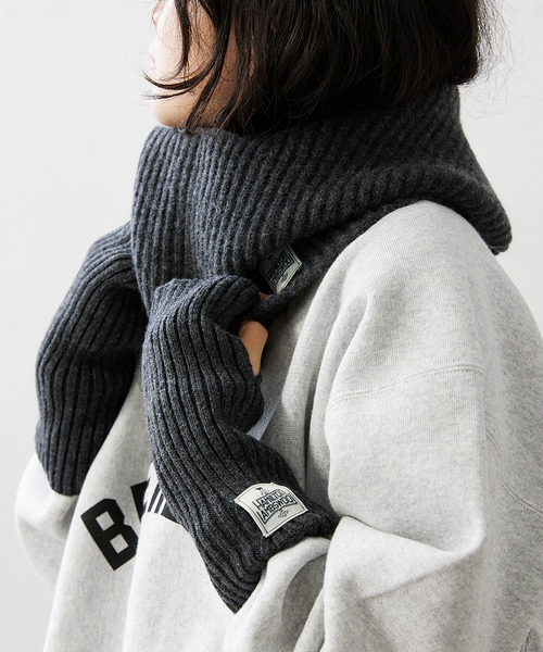 JOURNAL STANDARD relume（ジャーナルスタンダード　レリューム）の「HAMILTON WOOL HAND WARMER（手袋・メンズ・グレー/キャメル/ブラック系その他・FREE）」の7枚目の写真