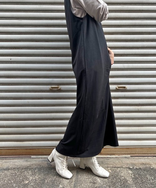 Sugar Sugar（シュガーシュガー）の「【SUGAR SUGAR シュガーシュガー】スクエアレースアップブーツ（ブーツ・レディース・ブラック/アイボリー・LL/S/M/L）」の19枚目の写真