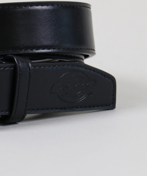 Dickies / ディッキーズ】合皮ロゴバックル1ホールベルト/通学 通勤 Dickies / ディッキーズ】合皮ロゴバックル1ホールベルト/通学 通勤