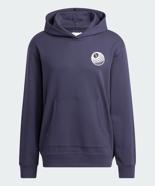 adidas(アディダス)の「ADICROSS ボールエンブレム 長袖フーディー【adidas Golf/アディダスゴルフ】(パーカー・メンズ・ブラック/ブルー・LARGE/MEDIUM/X-SMALL/X-LARGE/SMALL/XX-LARGE/XX-SMALL)」の19枚目の写真