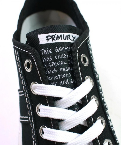 PRIMURY（プライマリー）の「DIVID（スニーカー・レディース・ブラック・38）」の6枚目の写真