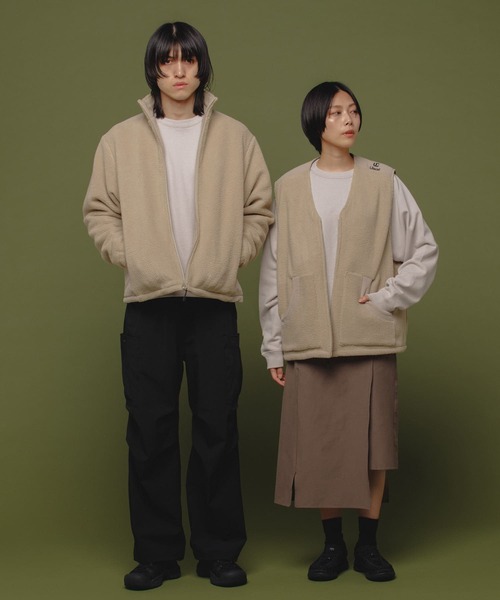 Uiscel（ユイセル）の「Uiscel　4WAYストレッチマキスカート（スカート・レディース・ブラック/モカ・ONE）」の18枚目の写真