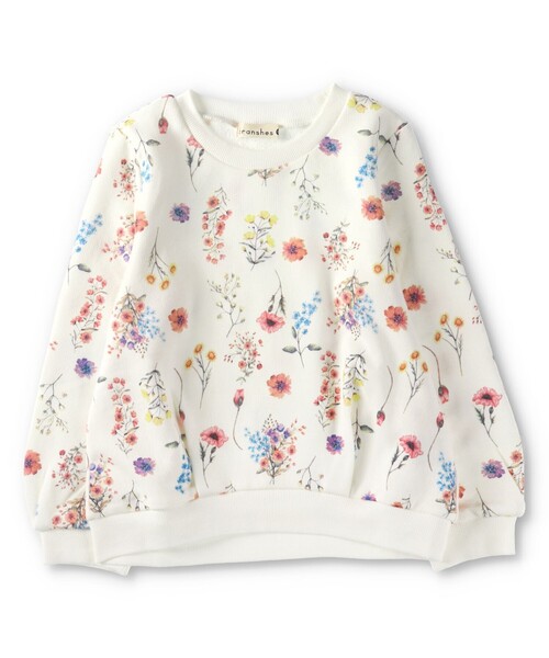 BRANSHES（ブランシェス）の「花柄トレーナー（スウェット・キッズ・ピンク/アイボリー・120/130/140/150/100/110/90）」の17枚目の写真