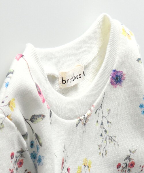 BRANSHES（ブランシェス）の「花柄トレーナー（スウェット・キッズ・ピンク/アイボリー・120/130/140/150/100/110/90）」の19枚目の写真