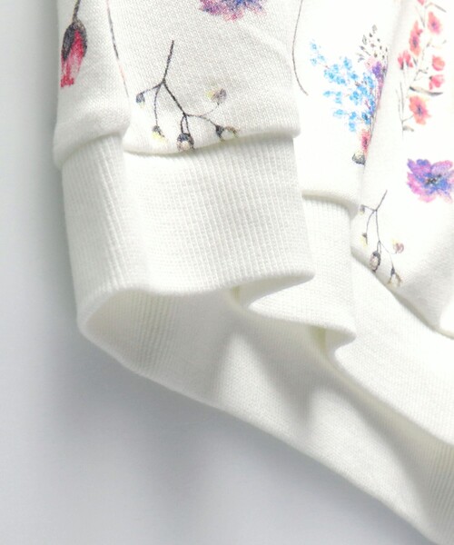 BRANSHES（ブランシェス）の「花柄トレーナー（スウェット・キッズ・ピンク/アイボリー・120/130/140/150/100/110/90）」の21枚目の写真