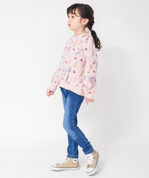 BRANSHES（ブランシェス）の「花柄トレーナー（スウェット・キッズ・ピンク/アイボリー・120/130/140/150/100/110/90）」の12枚目の写真