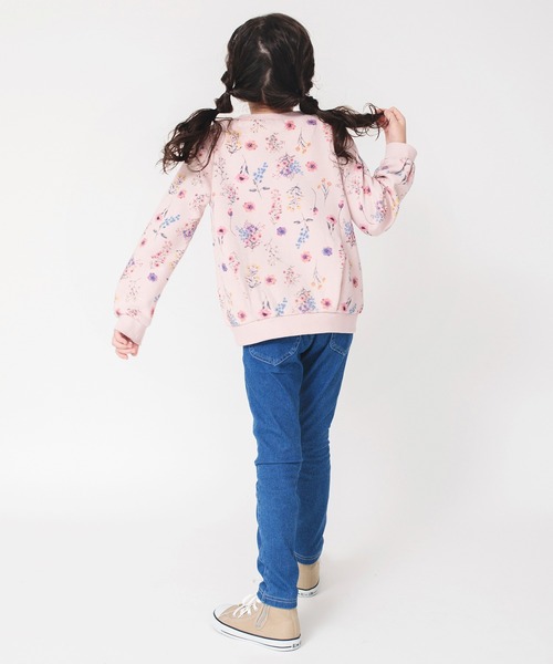 BRANSHES（ブランシェス）の「花柄トレーナー（スウェット・キッズ・ピンク/アイボリー・120/130/140/150/100/110/90）」の13枚目の写真