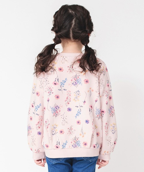 BRANSHES（ブランシェス）の「花柄トレーナー（スウェット・キッズ・ピンク/アイボリー・120/130/140/150/100/110/90）」の16枚目の写真