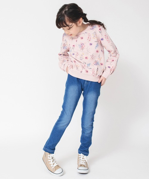 BRANSHES（ブランシェス）の「花柄トレーナー（スウェット・キッズ・ピンク/アイボリー・120/130/140/150/100/110/90）」の10枚目の写真