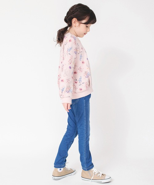BRANSHES（ブランシェス）の「花柄トレーナー（スウェット・キッズ・ピンク/アイボリー・120/130/140/150/100/110/90）」の11枚目の写真
