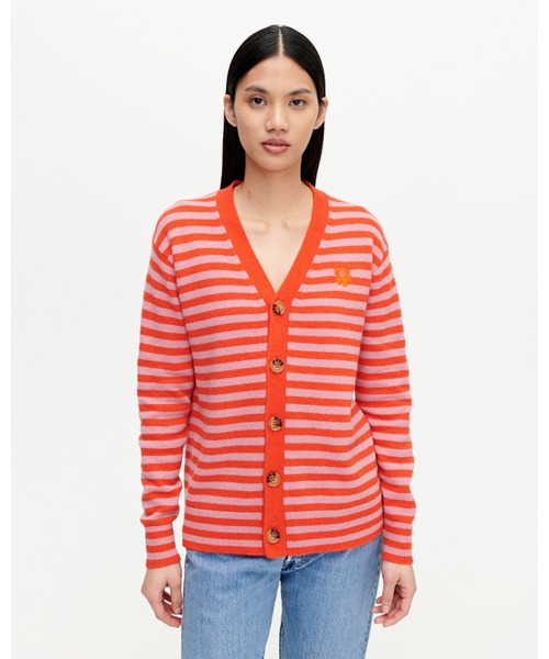 marimekko（マリメッコ）の「【kioski】Tasaraita Unikko / Sif knit
