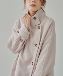 Chez toi | 袖ボリュームスタンドネックコート(その他アウター)