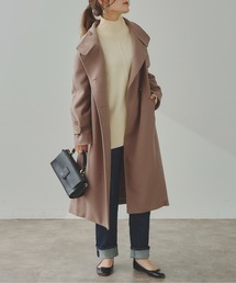 Chez toi | 袖ボリュームスタンドネックコート(その他アウター)