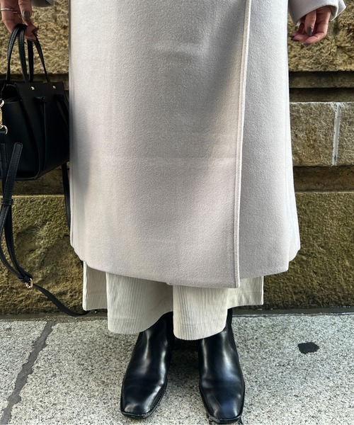Chez toi（シェトワ）の「袖ボリュームスタンドネックコート（その他アウター・レディース・アイボリー/ブラック/モカ/イエロー・FREE）」の11枚目の写真