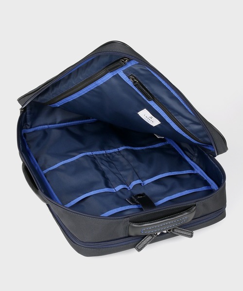 【ランバンオンブルー】美品2way ビジネス リュック バックパック ネイビー紺 ランバンオンブルー】美品2way ビジネス リュック バックパック