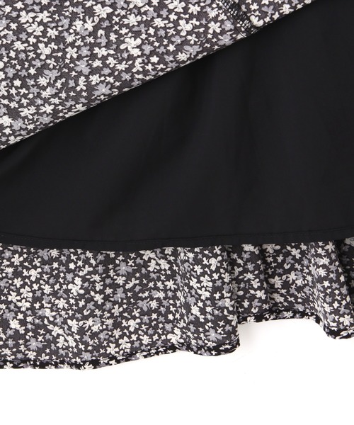 N.（N. Natural Beauty Basic）（エヌエヌナチュラルビューティーベーシック）の「リボン付ボリュームスリーブワンピース（ワンピース・レディース・ブルー/ブラック系その他/カーキ・MEDIUM/SMALL）」の17枚目の写真