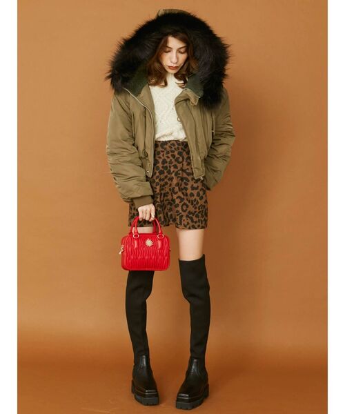 EVRIS（エヴリス）の「ツイルショートパンツ【セットアップ着用可能】（その他パンツ・レディース・ブラック/その他1・SMALL/MEDIUM）」の9枚目の写真