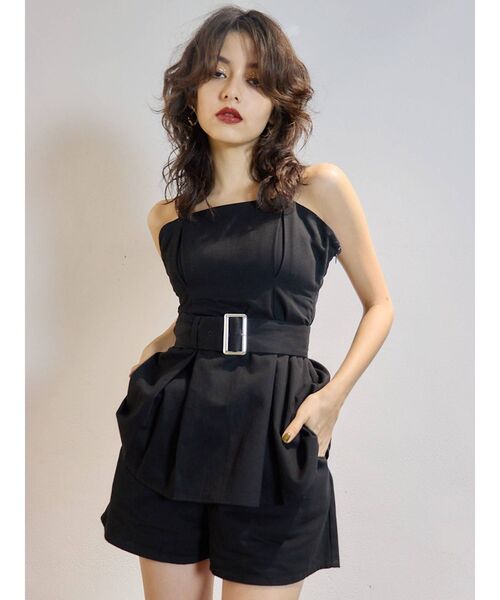 EVRIS（エヴリス）の「ツイルショートパンツ【セットアップ着用可能】（その他パンツ・レディース・ブラック/その他1・SMALL/MEDIUM）」の13枚目の写真