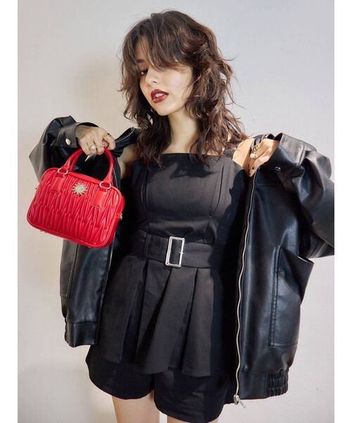 EVRIS（エヴリス）の「ツイルショートパンツ【セットアップ着用可能】（その他パンツ・レディース・ブラック/その他1・SMALL/MEDIUM）」の14枚目の写真