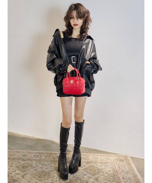 EVRIS（エヴリス）の「ツイルショートパンツ【セットアップ着用可能】（その他パンツ・レディース・ブラック/その他1・SMALL/MEDIUM）」の16枚目の写真