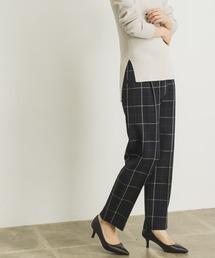 URBAN RESEARCH | 起毛ストレッチチェックテーパードパンツ(その他パンツ)