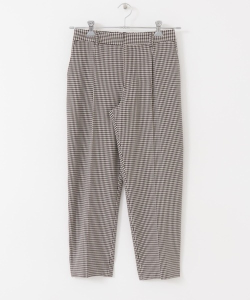 URBAN RESEARCH(アーバンリサーチ)の「起毛ストレッチチェックテーパードパンツ(その他パンツ・レディース・ブラウン系その他/ブルー系その他・38/36)」の16枚目の写真