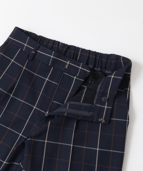 URBAN RESEARCH(アーバンリサーチ)の「起毛ストレッチチェックテーパードパンツ(その他パンツ・レディース・ブラウン系その他/ブルー系その他・38/36)」の18枚目の写真
