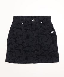 SOLID CAMO CORDUROY SKIRT L