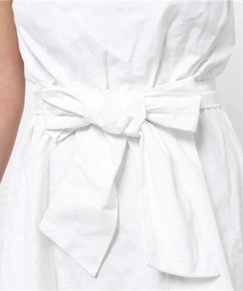 Chico（チコ）の「ウエストリボンOP（ワンピース・レディース・ホワイト/ネイビー/カーキ・FREE）」の13枚目の写真