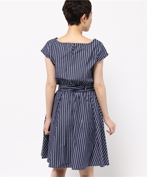 Chico（チコ）の「ウエストリボンOP（ワンピース・レディース・ホワイト/ネイビー/カーキ・FREE）」の19枚目の写真