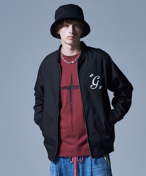 glamb（グラム）の「Logo Bucket Hat / ロゴバケットハット（ハット・メンズ・ブラック/ホワイト・FREE）」の4枚目の写真