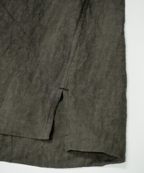 EGO TRIPPING(エゴトリッピング)の「ms5173- BELGIUMLINEN DRESS SHIRTS シャツ(シャツ/ブラウス・メンズ・サックスブルー/サンドグレー・46/48)」の16枚目の写真